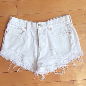 Free People Denim Shorts